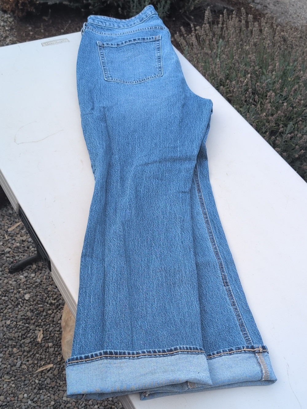 Old Navy Light Blue Boot Cut Jeans